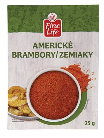 Fine Life Korenie na americké zemiaky 5 x 25 g