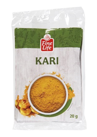 Fine Life Kari korenie indické 5 x 20 g