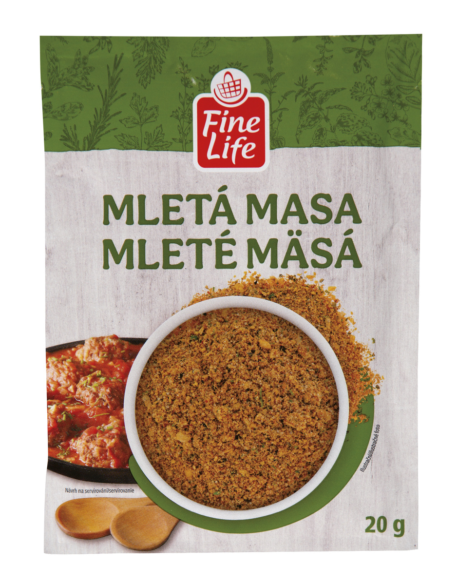 Fine Life Korenie na mleté mäso 5 x 20 g