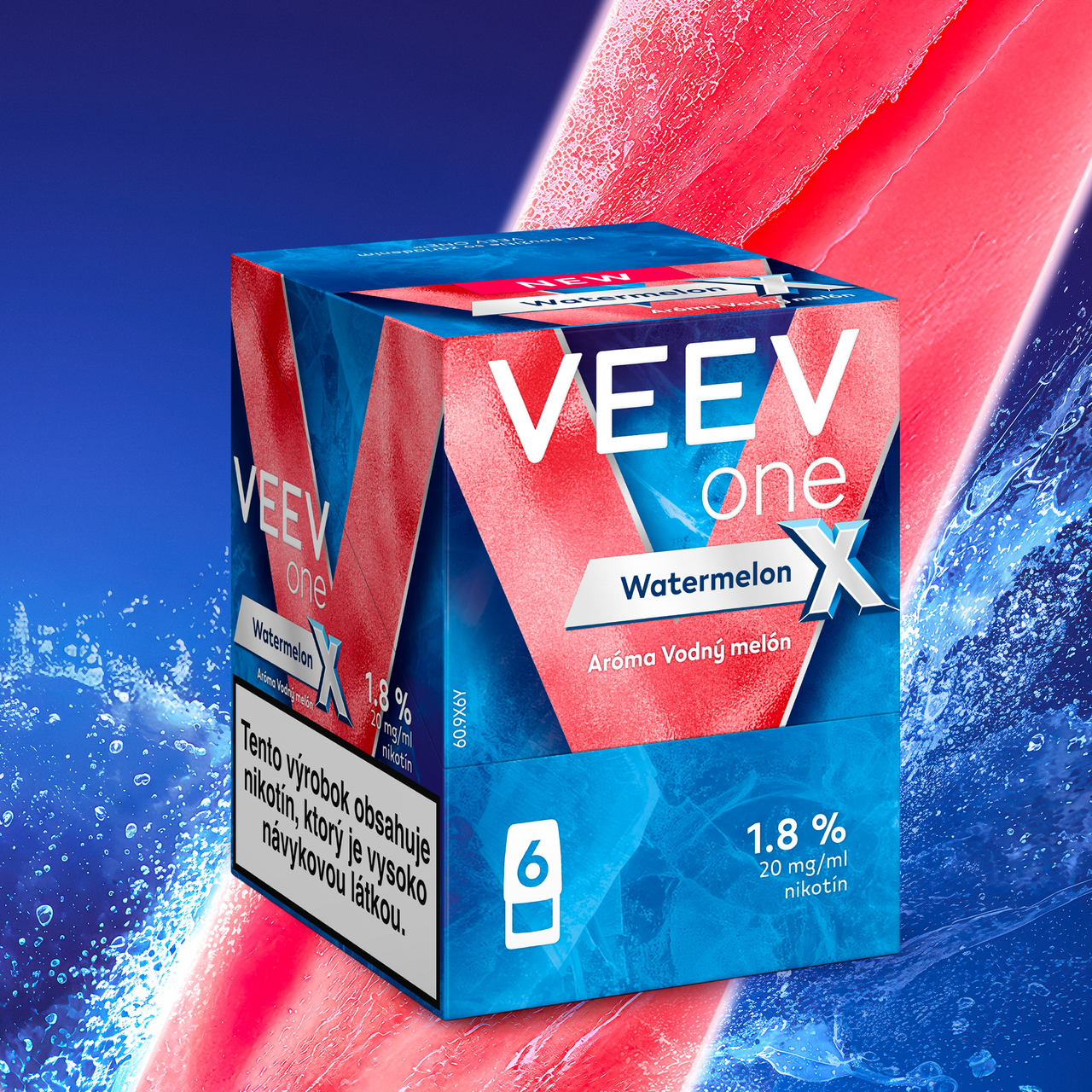 VEEV One Watermelon X náplň 6 ks