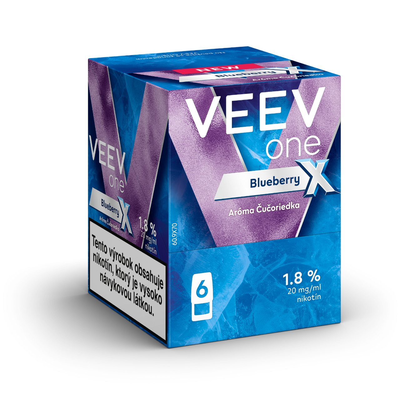 VEEV One Blueberry X náplň 6 ks