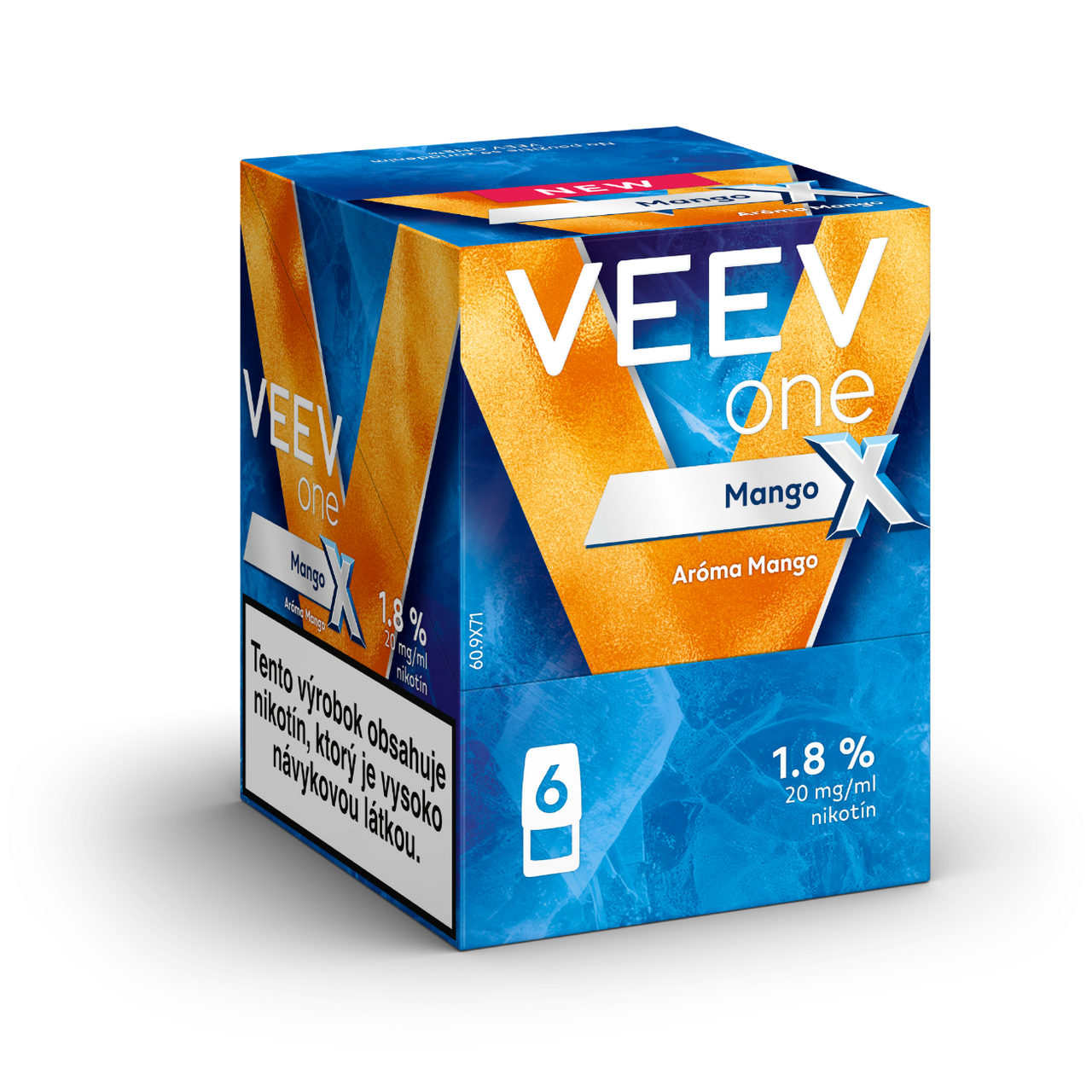 VEEV One Mango X náplň 6 ks