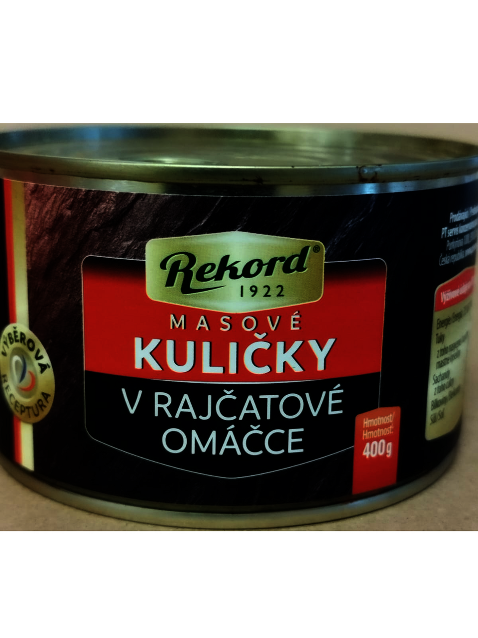Rekord Mäsové guličky v paradajkovej omáčke 400 g