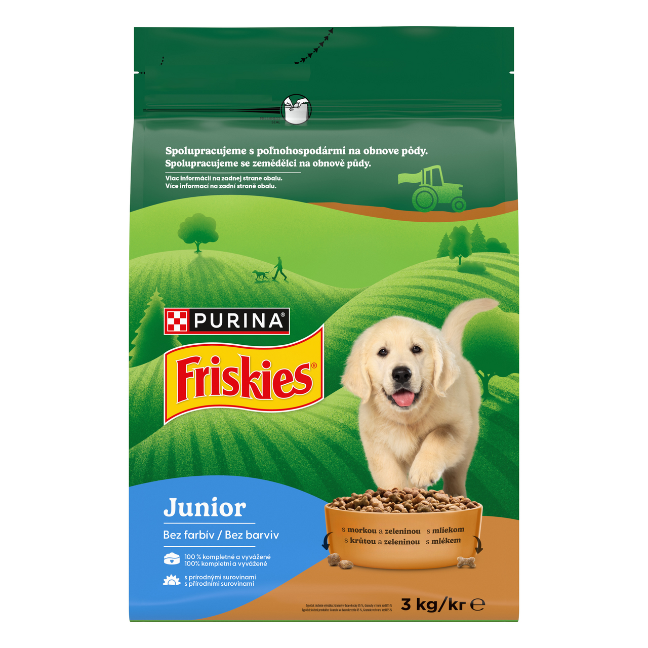 FRISKIES PES JUN. 3kg MOR/ZEL.