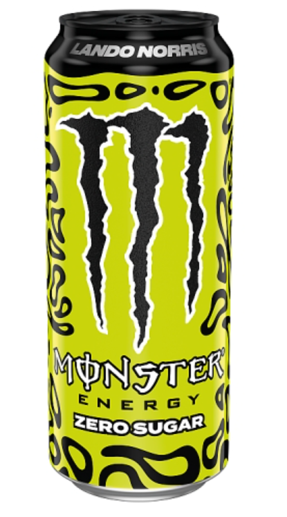 MONSTER Lando Norris Zero energetický nápoj 12 x 500 ml vratná plechovka