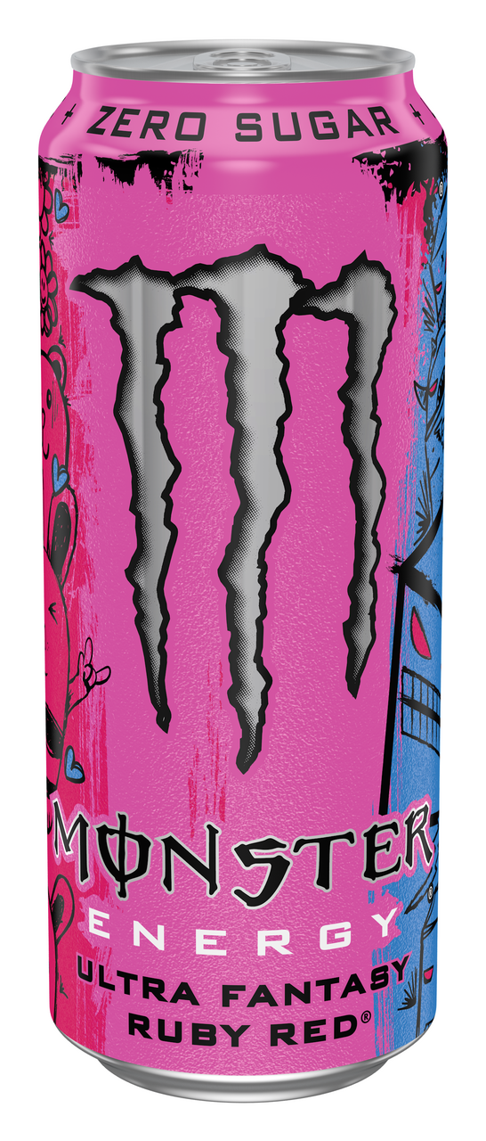 MONSTER Rubz Red energetický nápoj 12 x 500 ml vratná plechovka