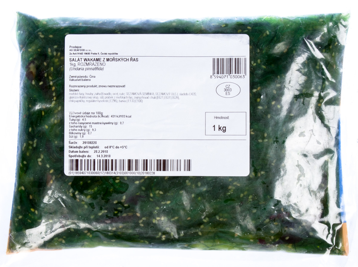 ŠALÁT WAKAME Z MOR. RIAS 1kg