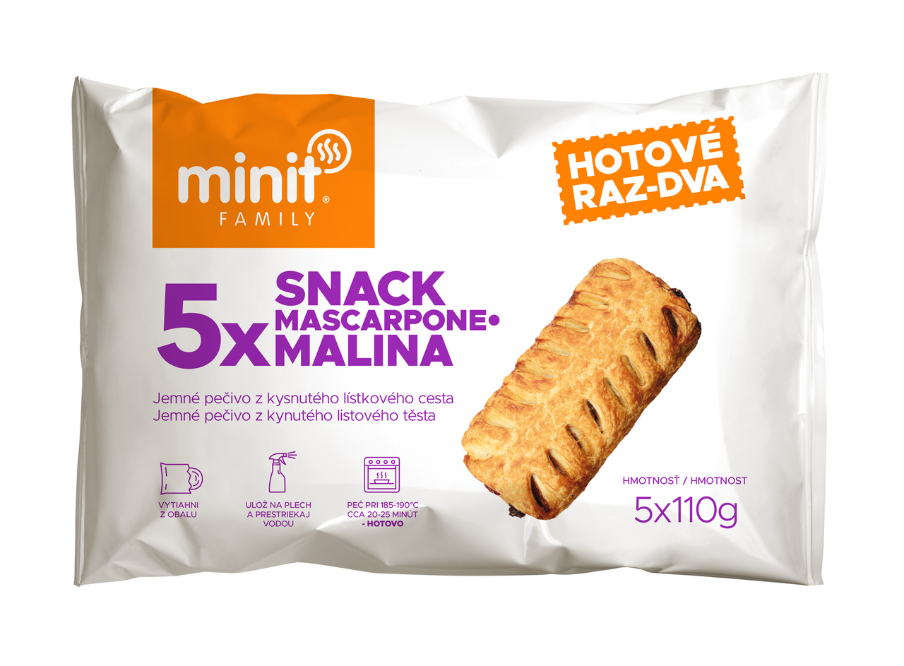 minit Family Snack mascarpone mraz. 550 g