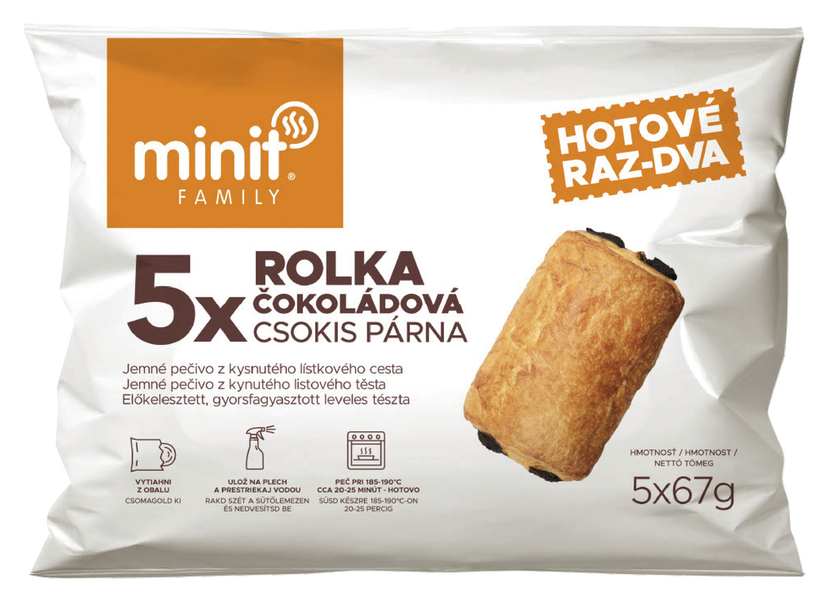 minit Family Rolka čokoláda mraz. 335 g
