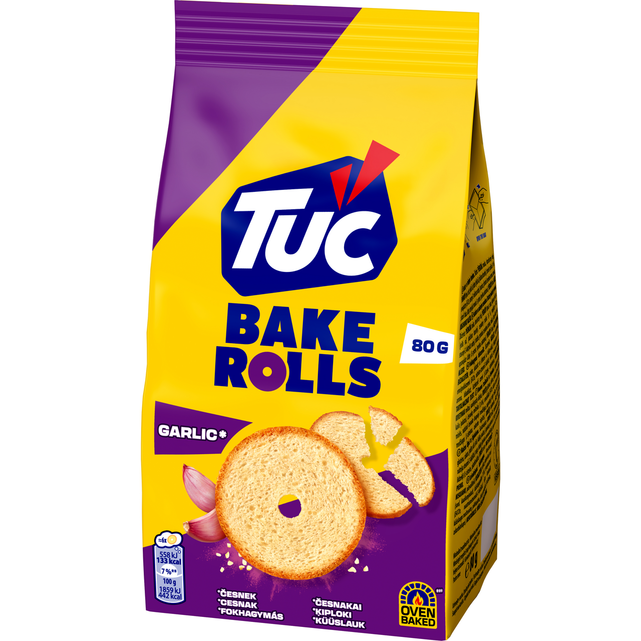 TUC BAKE ROLLS CESNAK 80g