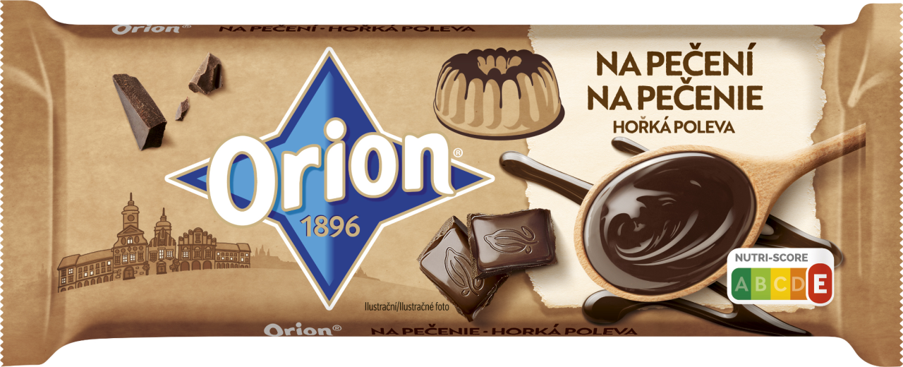Orion Poleva na pečenie horká 90 g
