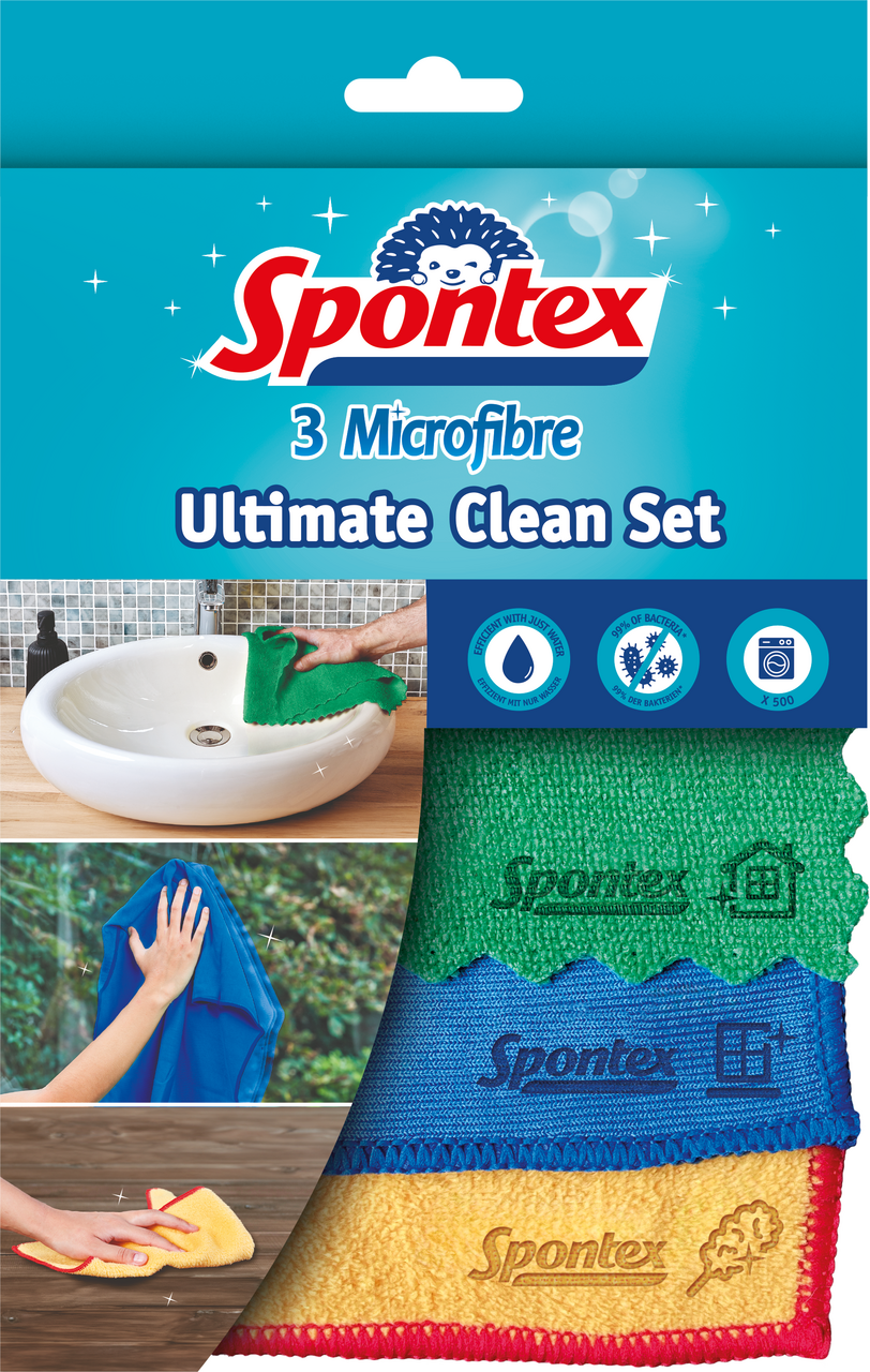 Spontex Ultimate Clean set utierok 3 ks