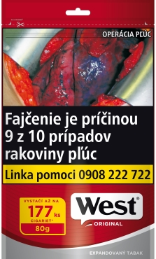 West Red tabak kolok H 10 x 80 g