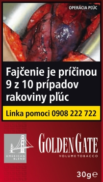 TABAK GOLDEN GATE 30g KZ 10x