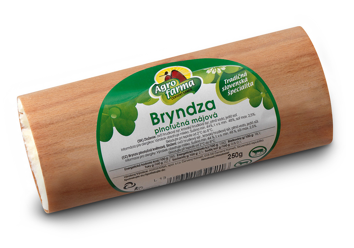 AGROFARMA BRYNDZA MÁJOVÁ 250g