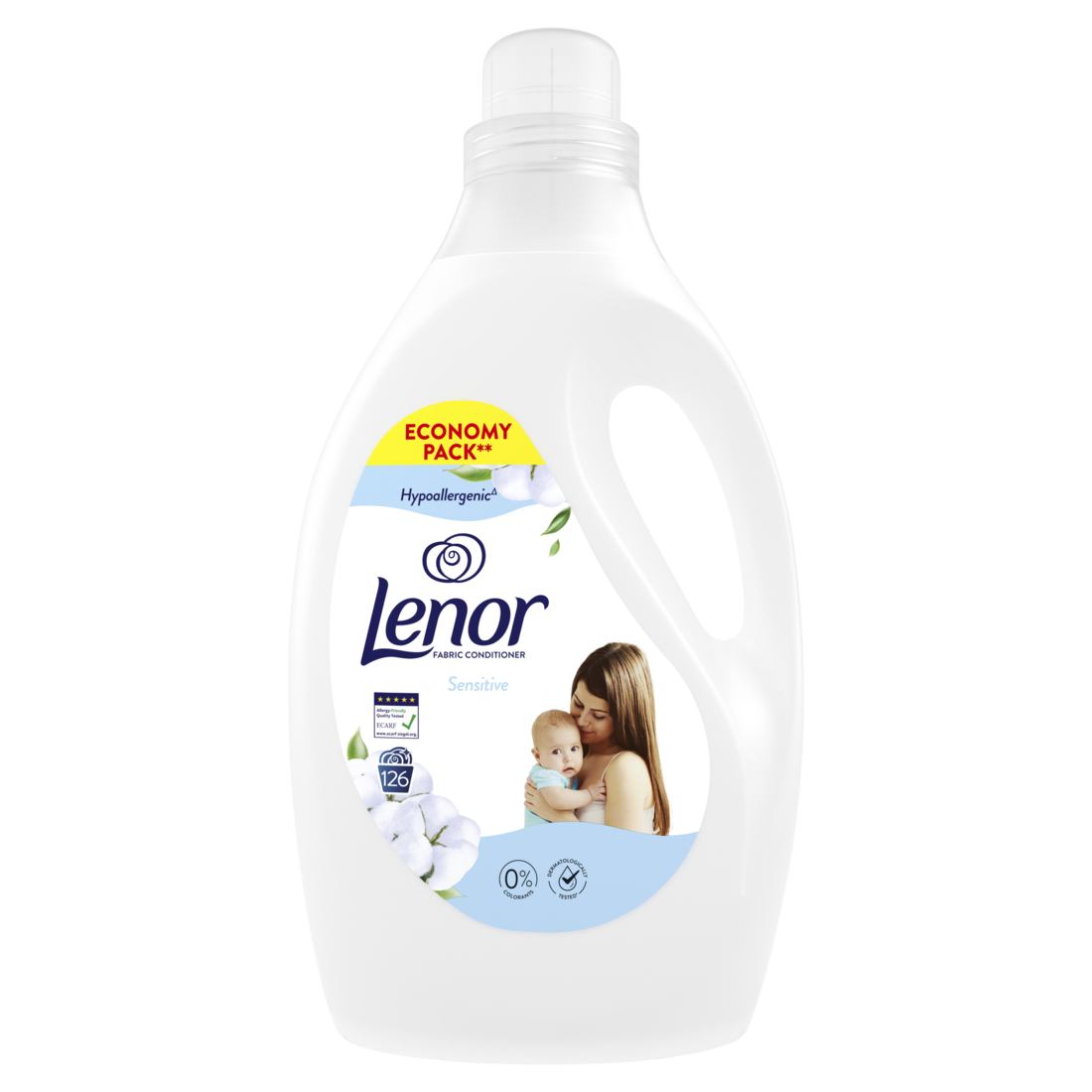 Lenor Sensitive aviváž (126 praní) 2,65 l