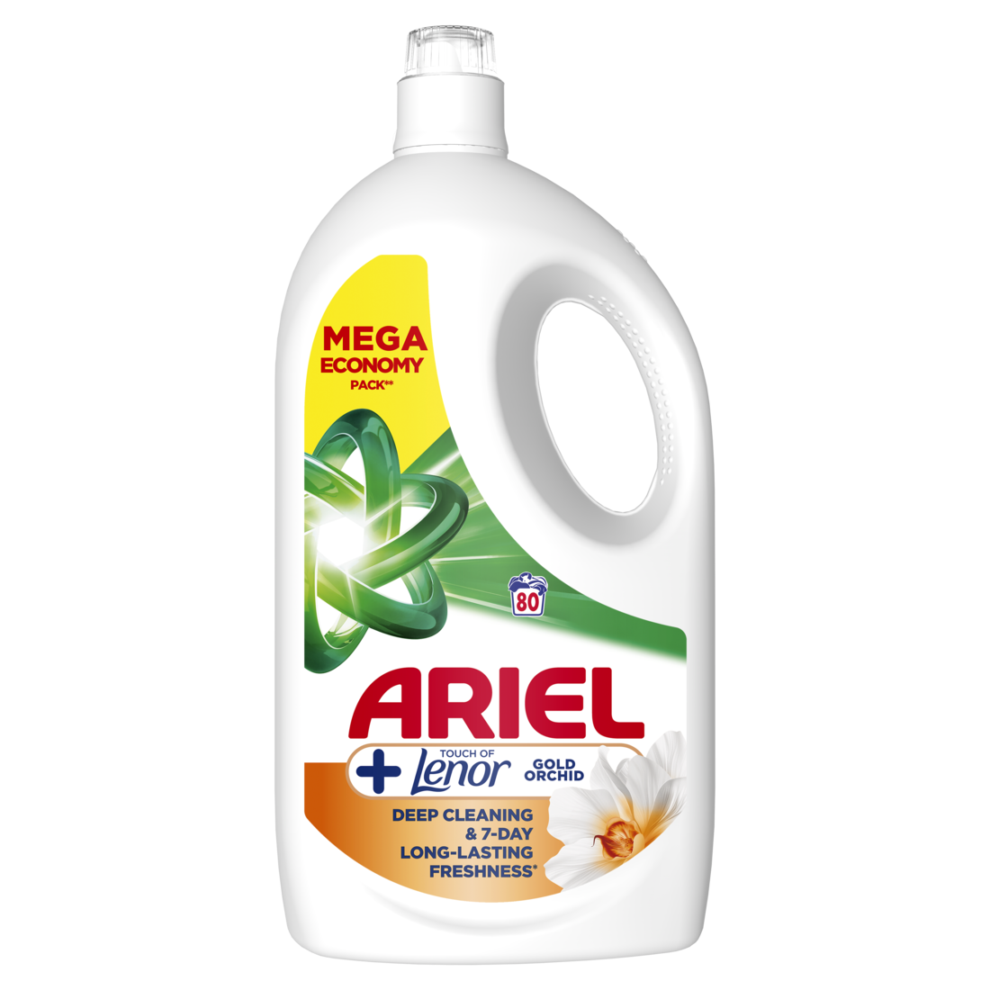 ARIEL Gold Orchid prací gél (80 praní) 3,6 l