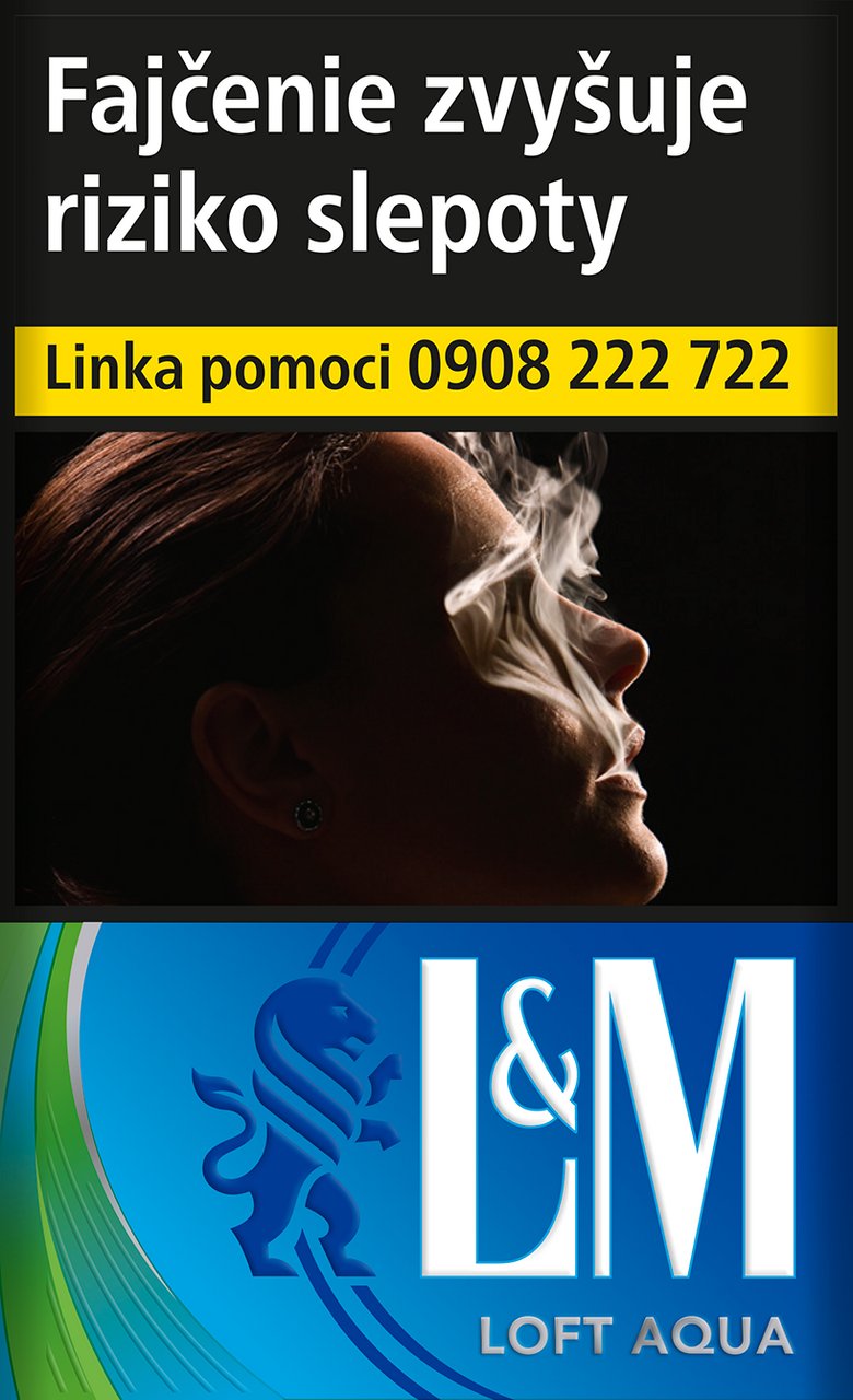 L&M Loft Aqua king size rct slim 20 ks KC 5,80 10 krab. kolok L tvrdé bal. VO cena