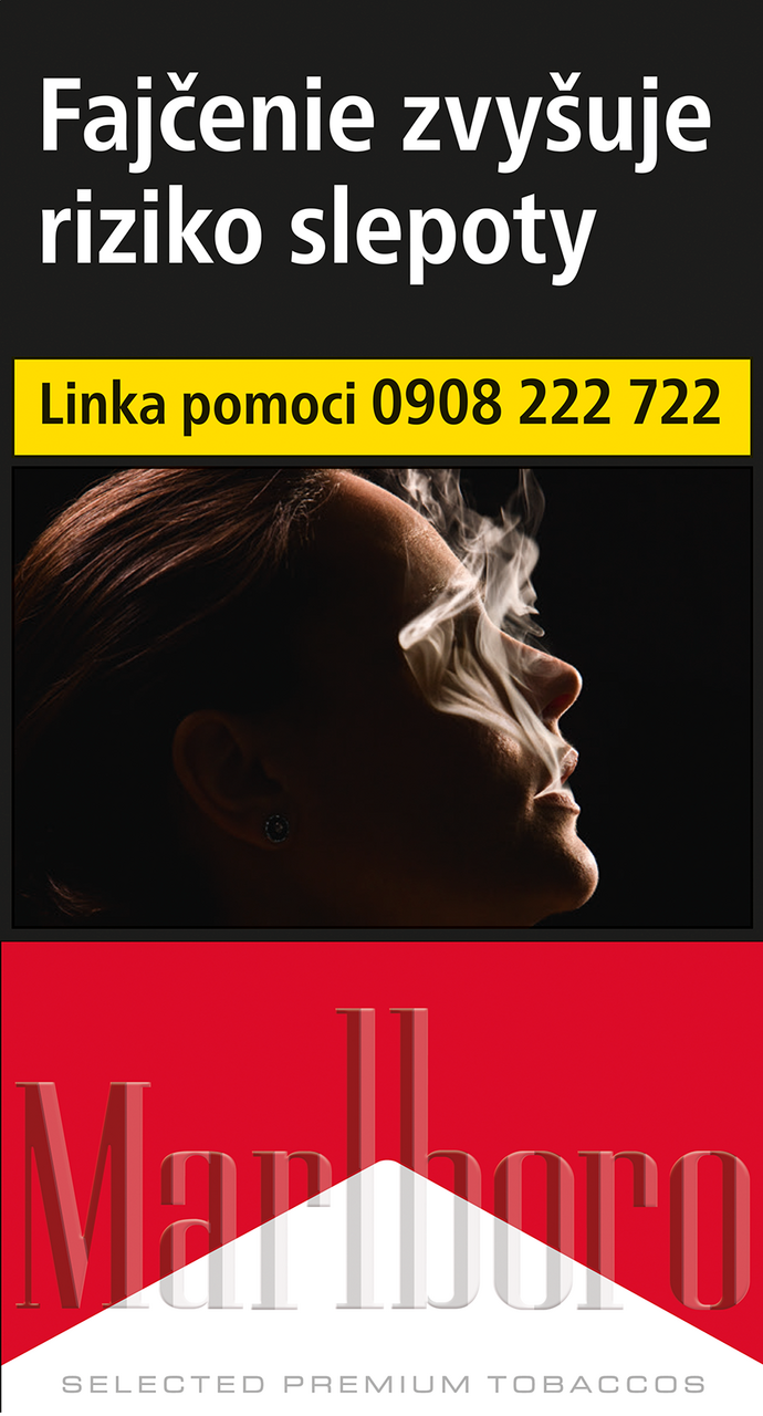 Marlboro Red 3.5 100 dlhé box 20 ks KC 6,50 10 krab. kolok L tvrdé bal. VO cena