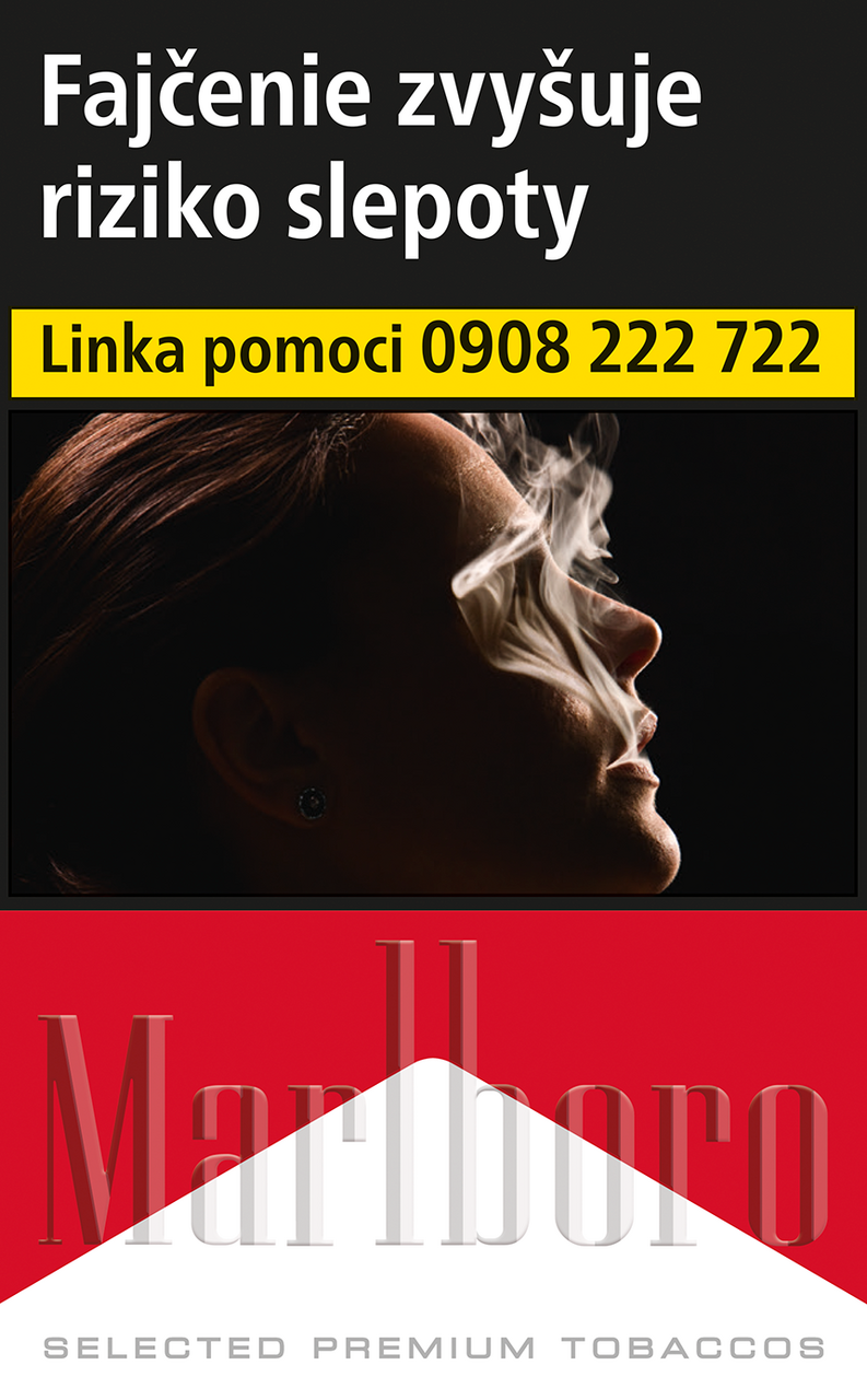 Marlboro Red 3.5 king size box 20 ks KC 6,50 10 krab. kolok L tvrdé bal. VO cena