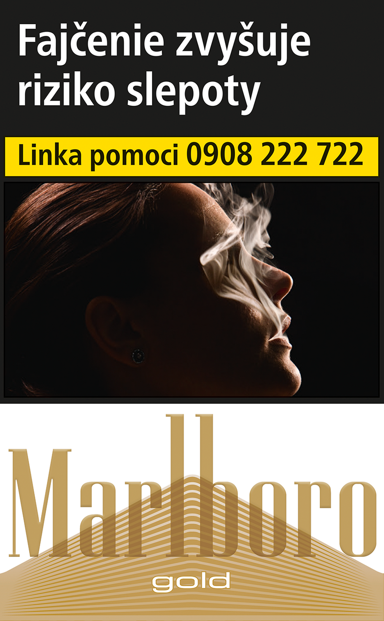 Marlboro Gold king size soft box 20 ks KC 6,50 10 krab. kolok L tvrdé bal. VO cena