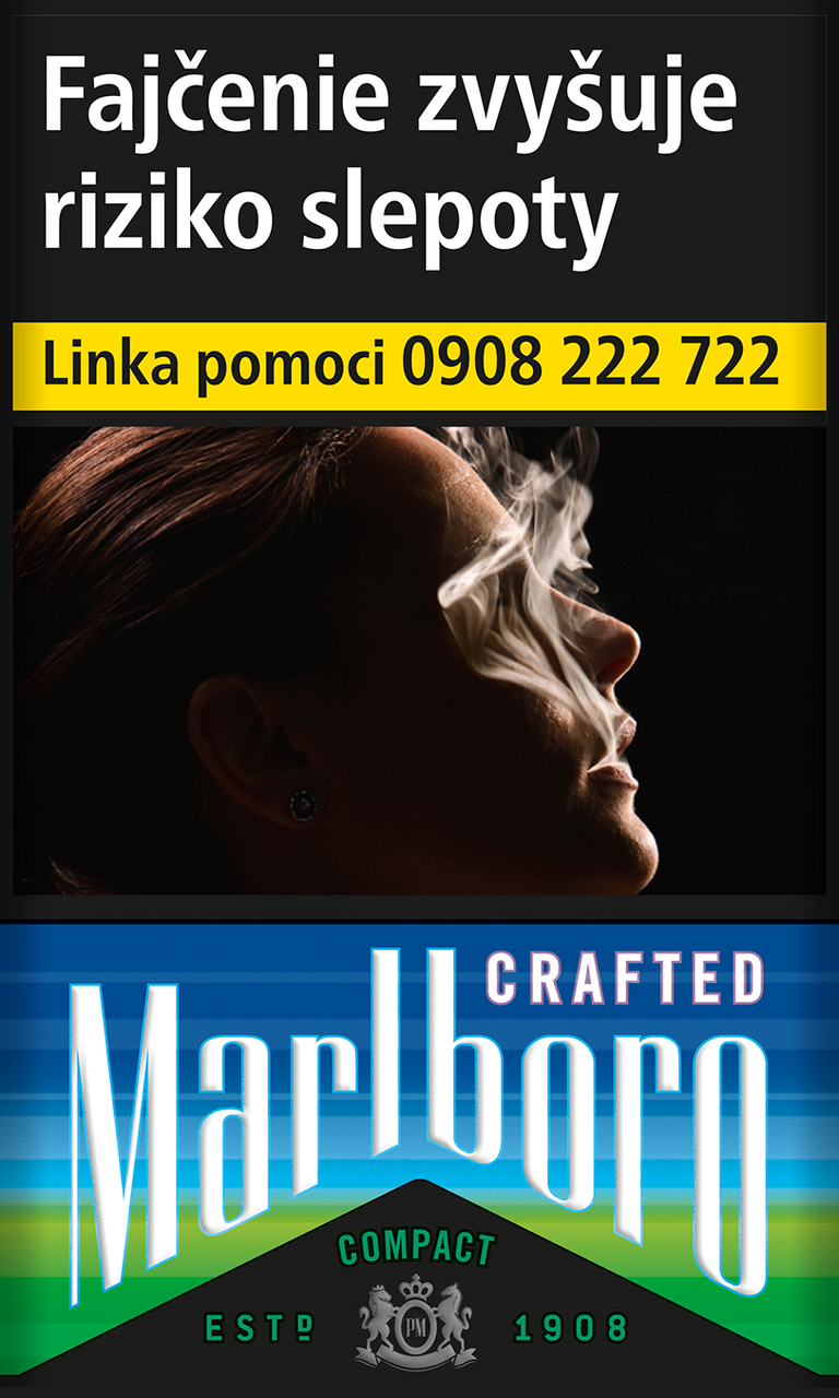 Marlboro Crafted Compact king size box 20 ks KC 5,70 10 krab. kolok L tvrdé bal. VO cena
