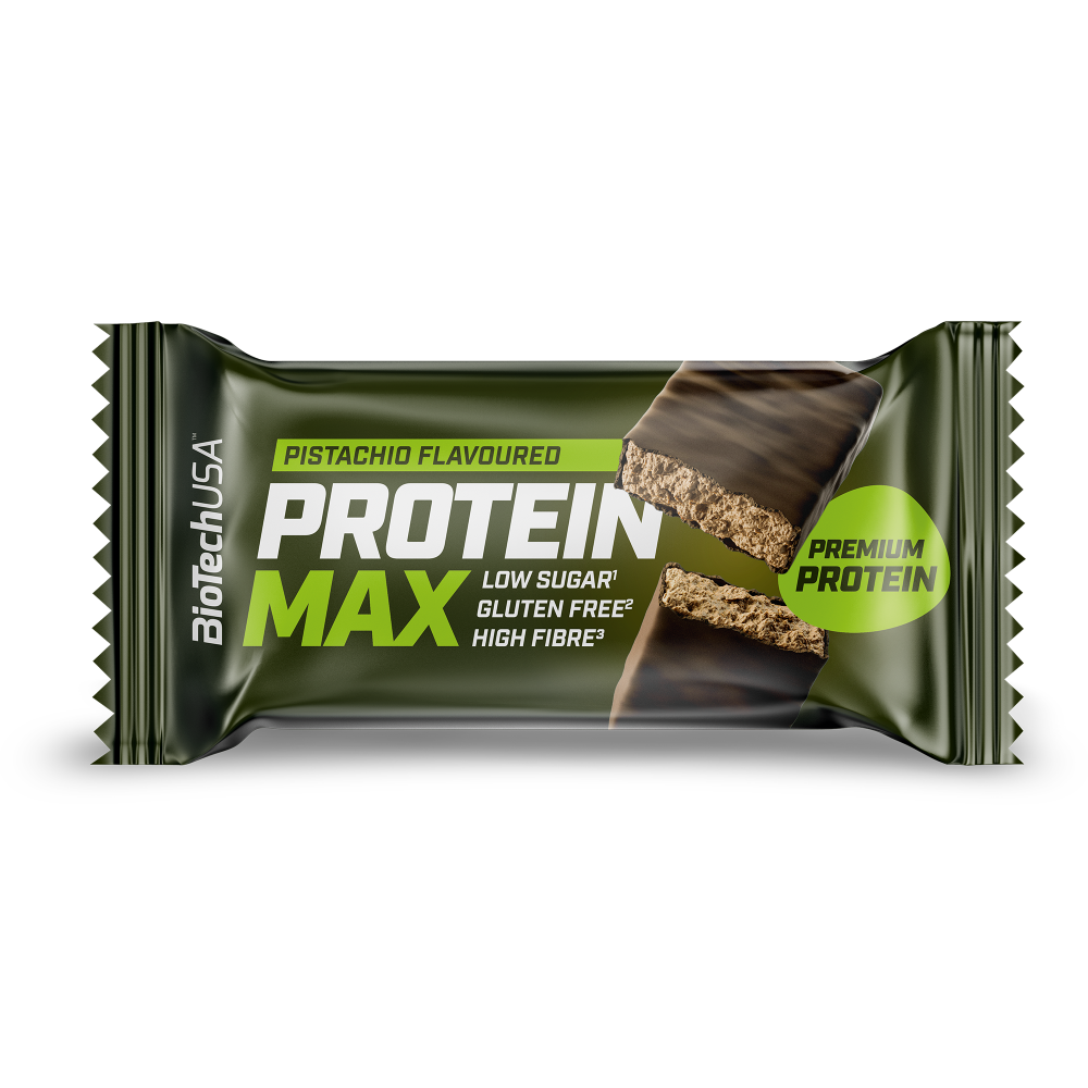 BioTechUSA Protein Max tyčinka pistáciová 45 g