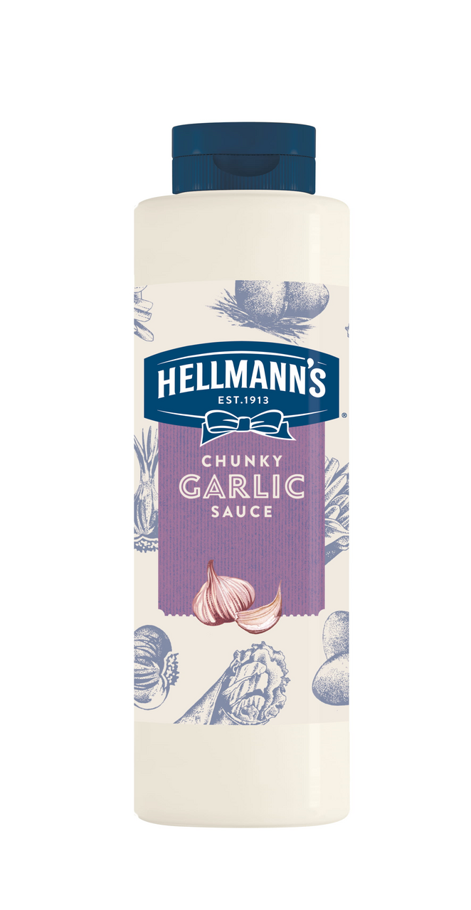 HELLMANN'S Omáčka cesnaková 860 g