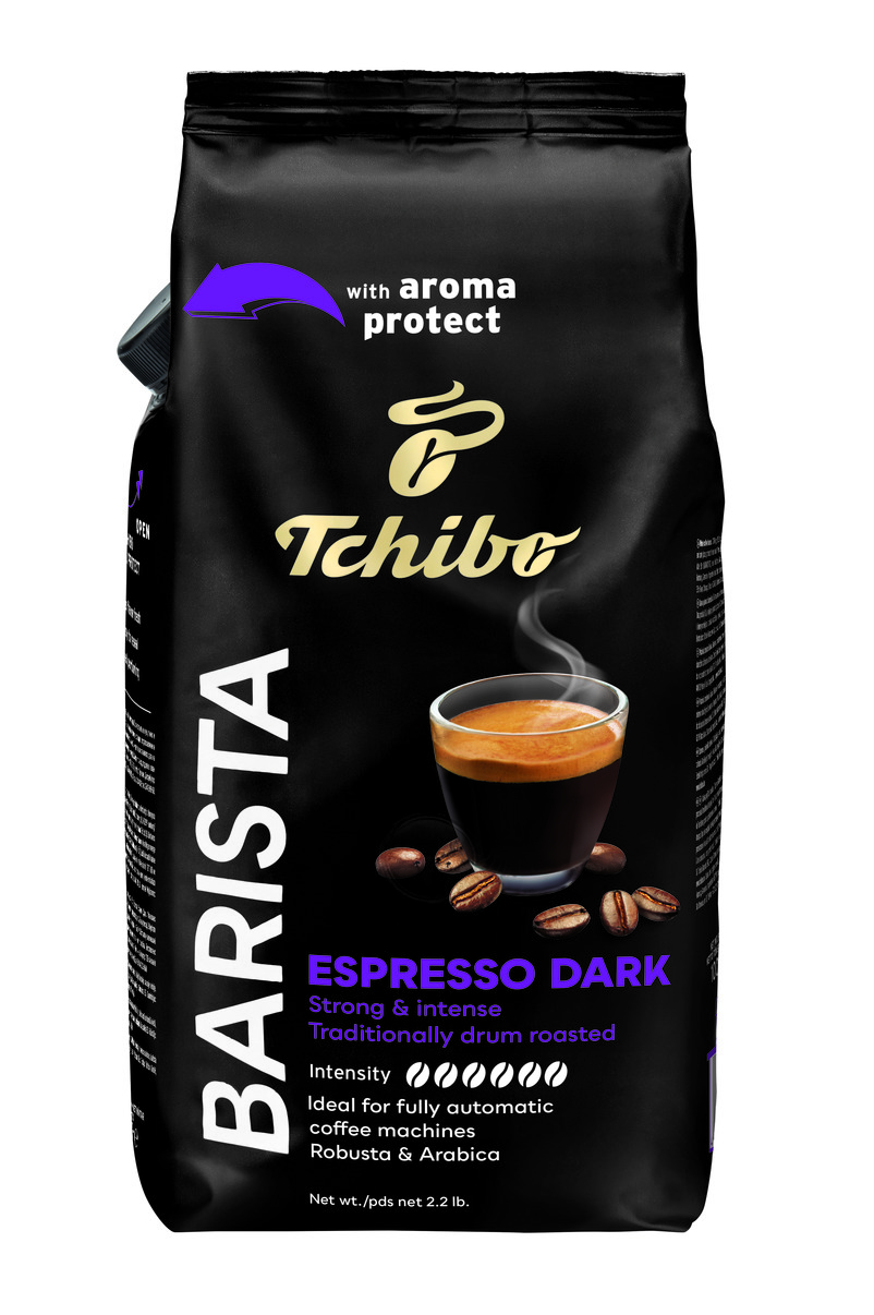 Tchibo Barista Espresso Dark káva zrnková 1 kg