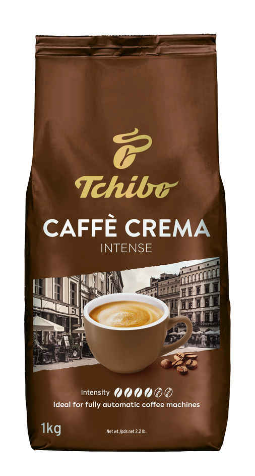 Tchibo Caffé Crema Intense káva zrnková 1 kg