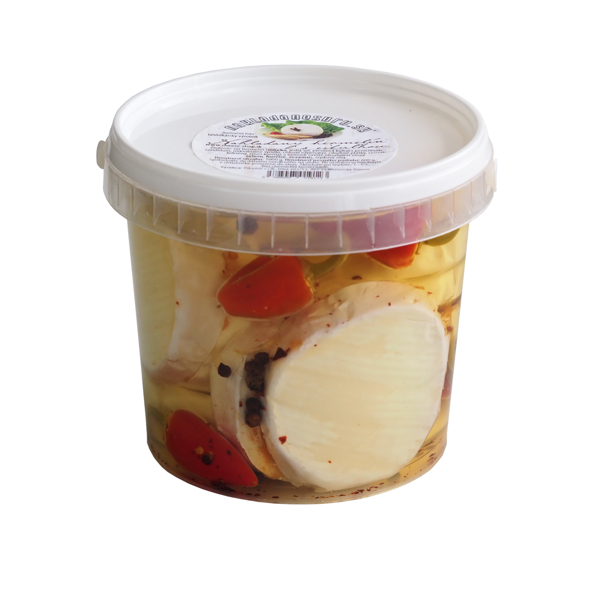 Pikadeli Nakladaný hermelín s cibuľou chlad. 1 kg