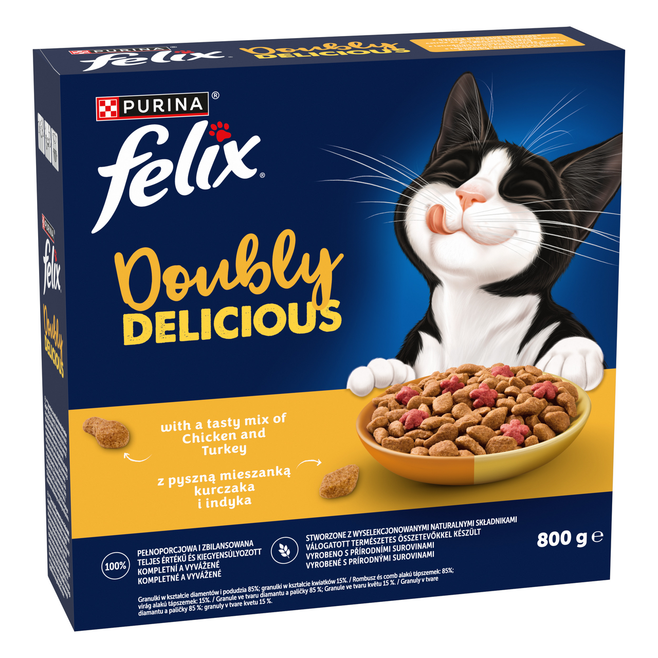 FELIX DOUB.DEL. 800g KURA/MORKA