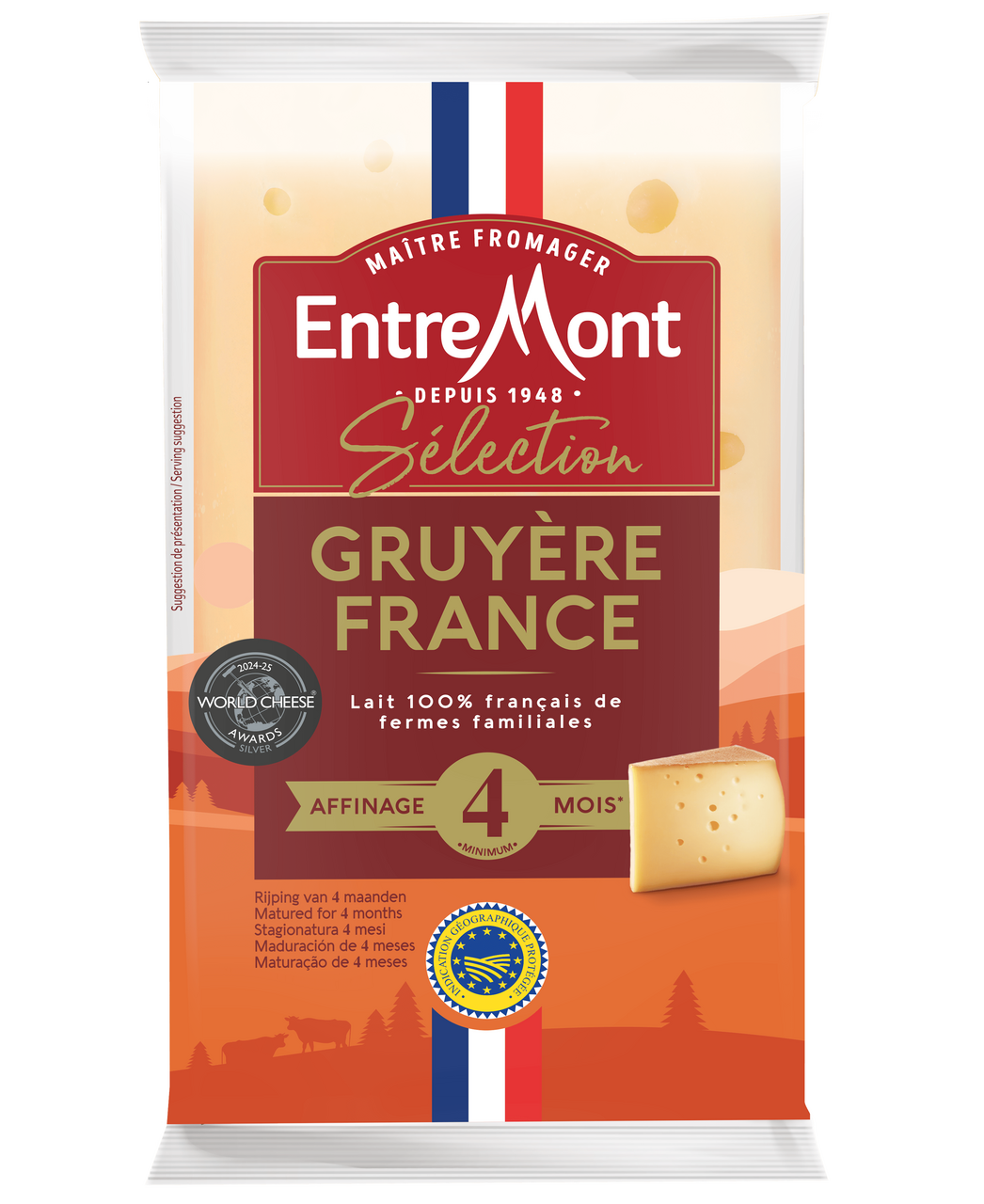 GRUYÉRE IGP ENTREMONT 200g