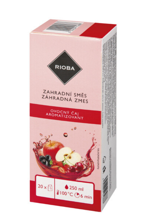 RIOBA Záhradná zmes ovocný čaj 40 g 
