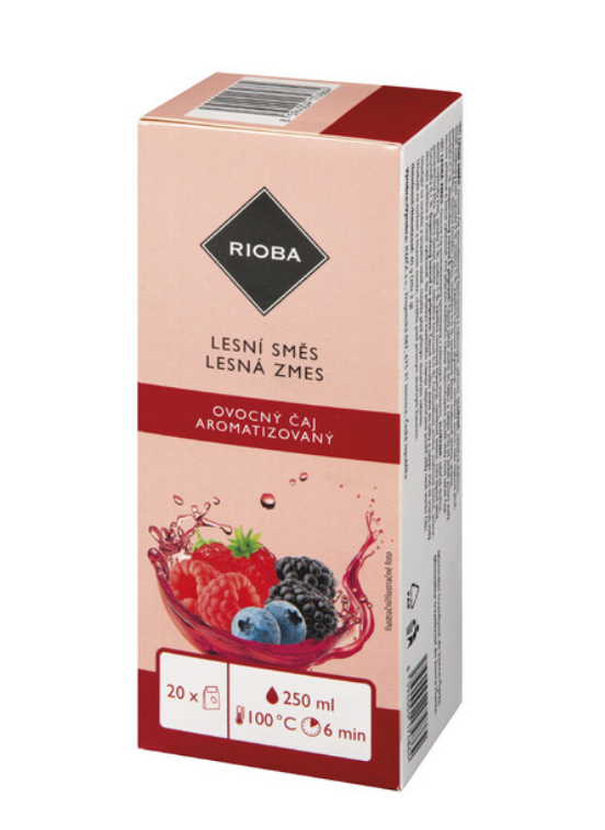 RIOBA Lesná zmes ovocný čaj 40 g 