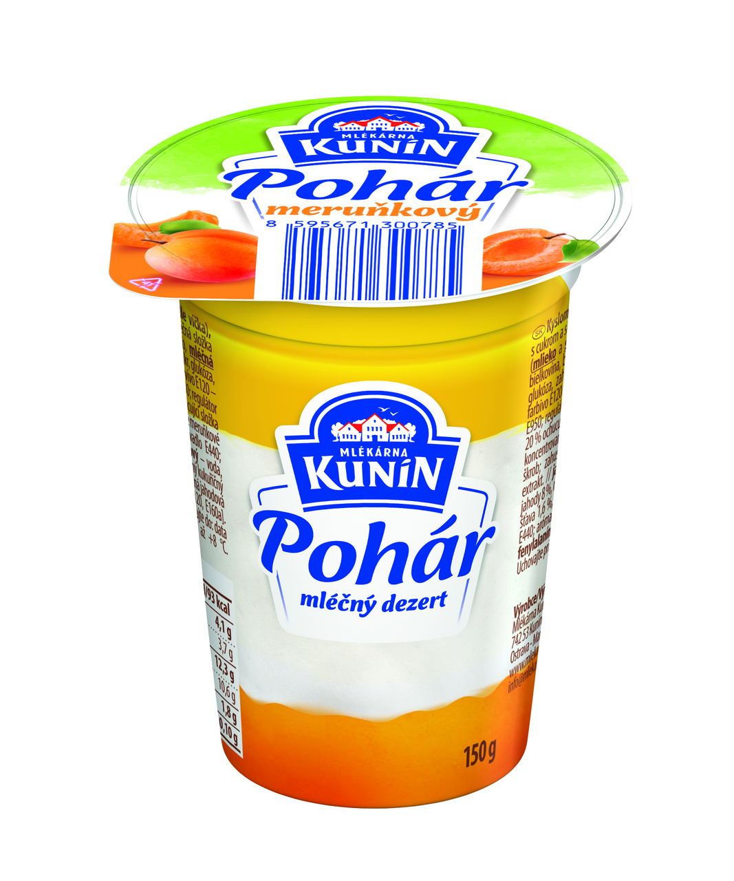 KUNÍN POHÁR ML. DEZERT 150g MIX