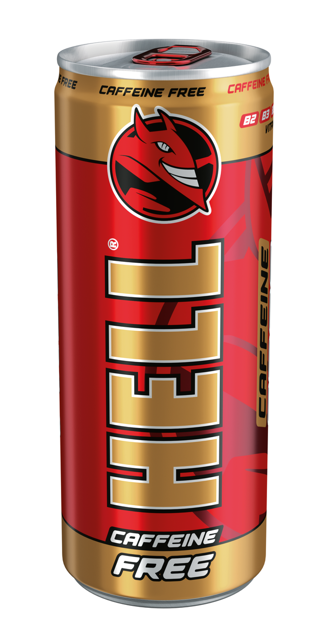 HELL 250ml PLZ CAFFEINE FREE 24x