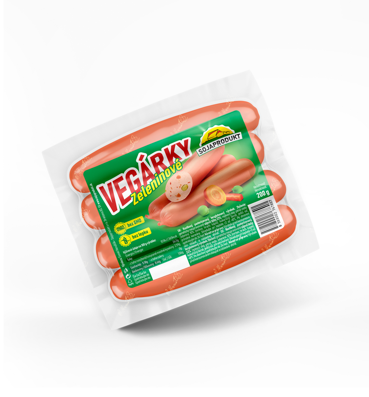 VEGÁRKY ZELENINOVÉ 200g