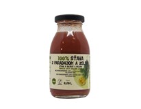 Zdravo Šťava 100% paradajka-zeler 10x200 ml