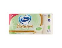 Zewa Natural Soft toaletný papier 4-vrstvový 1x8 ks