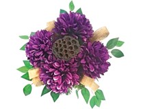 Dekorácia kvetinová chryzantéma 1ks