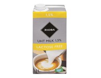 Rioba Mlieko delaktózované UHT 1,5% chlad. 1x1 l