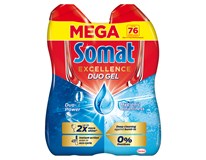 Somat Excellence Hygiene Cleanlines gél do umývačky riadu 76 dávok 2x684 ml