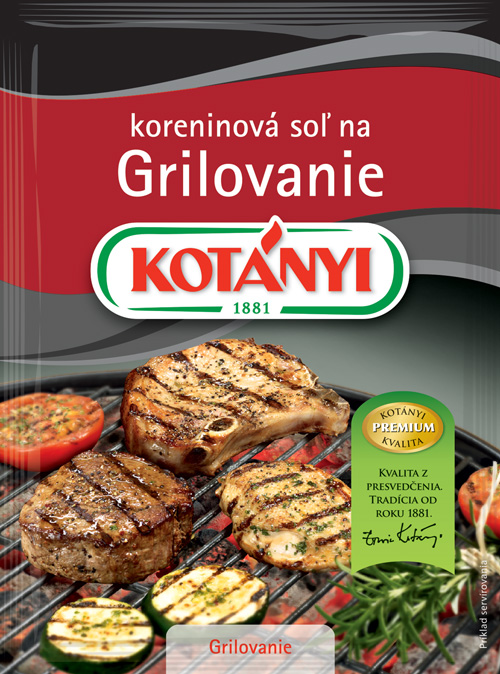 KOTÁNYI Grilovacia soľ 5 x 35 g