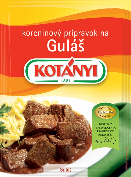 KOTÁNYI Gulášové korenie 5 x 26 g