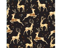Harmony obrúsky papierové Gold Deers 3-vrstvové 1x20 ks