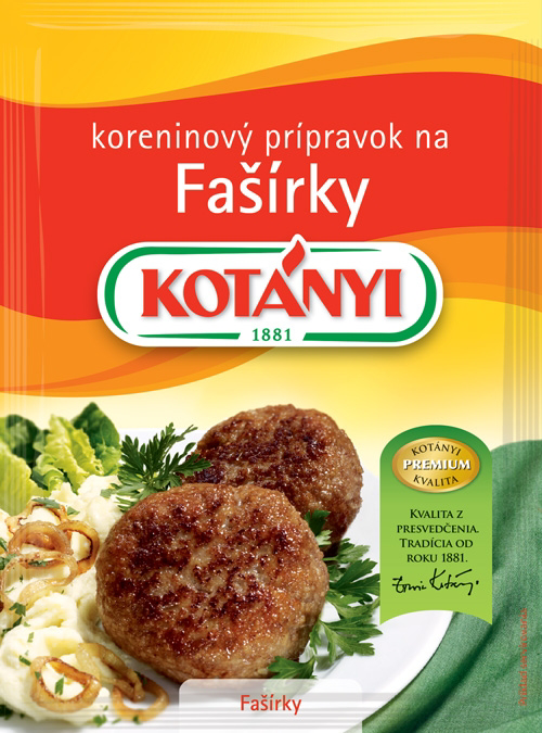 KOTÁNYI korenie na fašírky 5 x 23 g