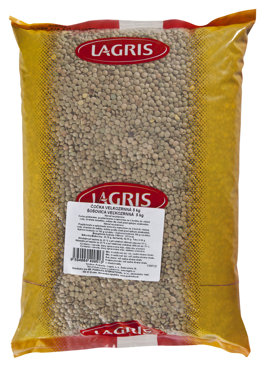 LAGRIS Šošovica veľkozrnná 5 kg
