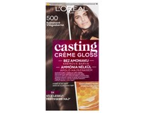 L'Oréal Elseve Casting Créme Gloss odtieň 500 gaštan farba na vlasy 1ks
