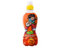 Hello Drink pomarančový nápoj 10x330 ml vratná PET fľaša